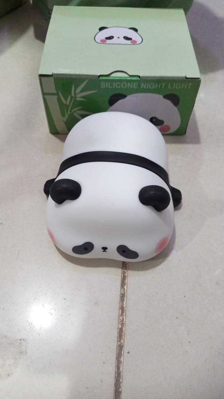 Cute Panda Silicone Night Light